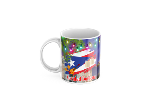 Taza Navidad Boricua